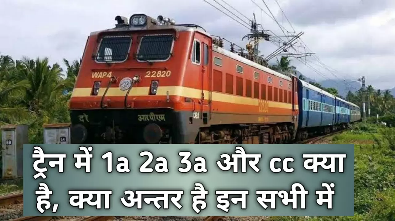  1A 2A 3A SL Means Train Ind Hindi Mein